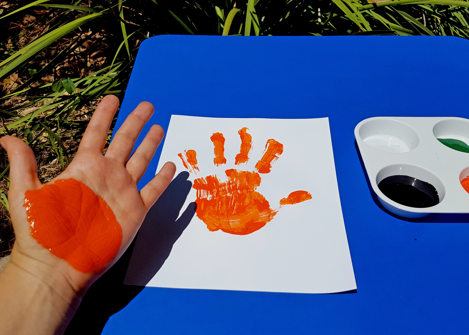 Wild Crafts: Make a Handprint Tiger