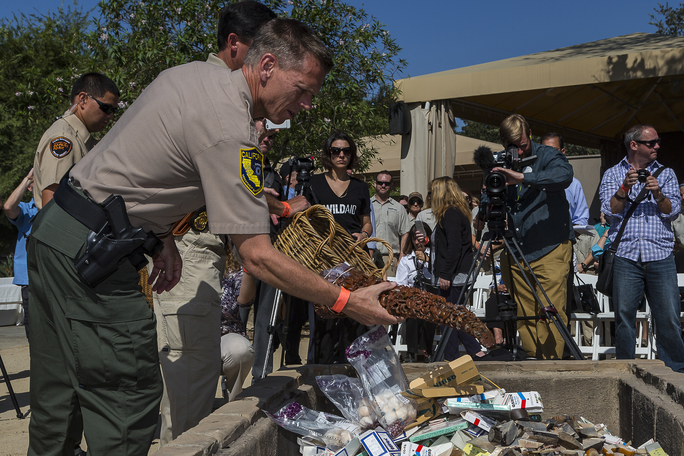 U.S. Rhino Horn Destruction Sends Global Message: Stop the Illegal Trade or Risk Losing the Rhino Forever